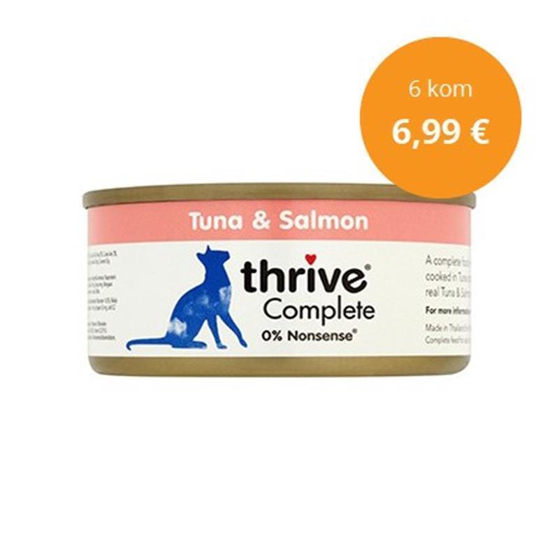 Thrive paket Complete tuna in losos 6x75g