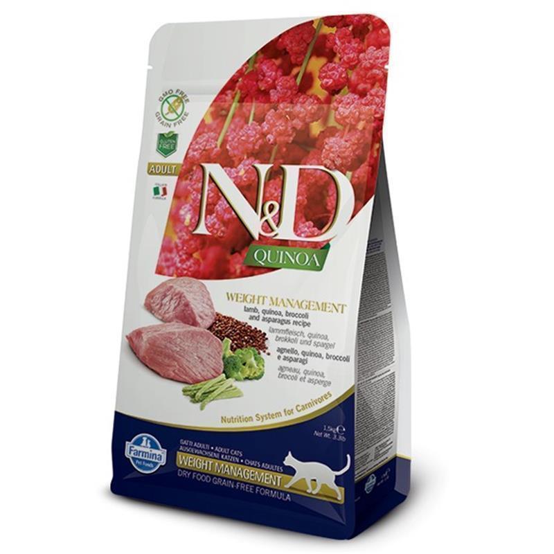 N&D Quinoa Cat Weight Management Lamb