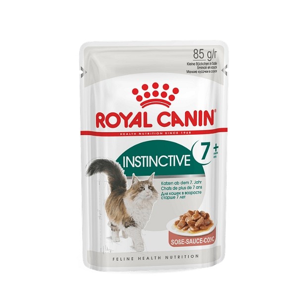 RC paket mokre hrane za odrasle mačke Instinctive+7 12x85g