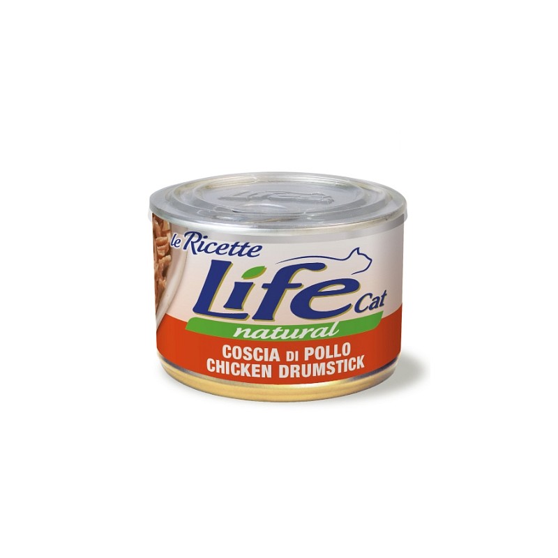 Lifecat konzerva le Ricette piščančja bedra 150g