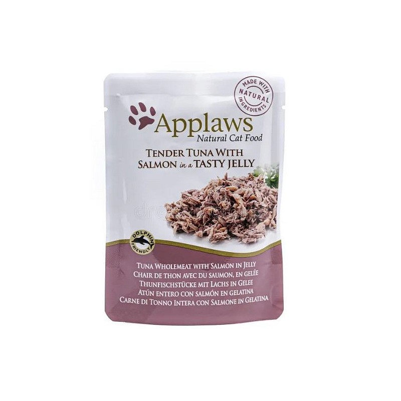 Applaws Pouch Jelly Tuna in losos 70g
