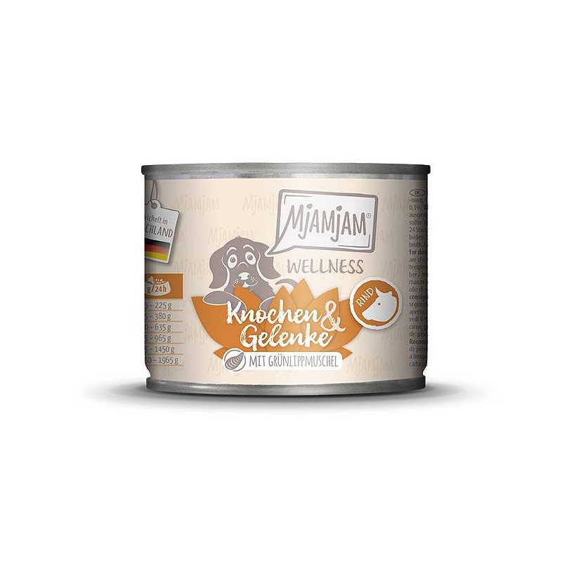 Mjamjam Dog Wellness Kosti in sklepi Govedina 200g