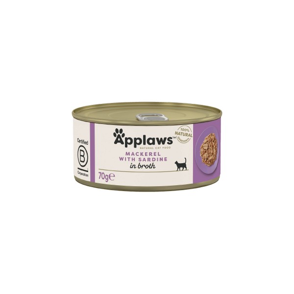 Applaws Adult Skuša in sardine 70g