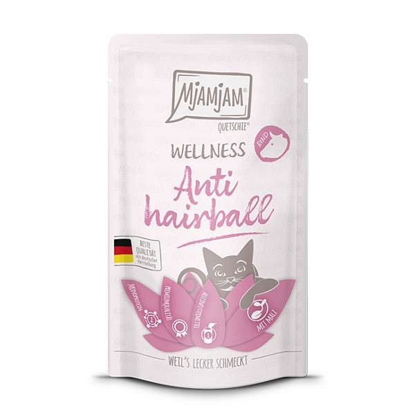 Mjamjam Wellness Anti Hairball Govedina 125g