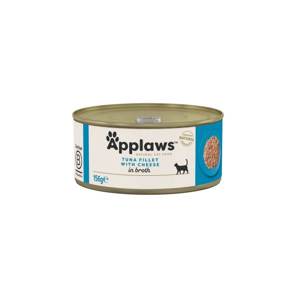 Applaws mokra hrana za mačke Adult Tuna fillet & Cheese156g