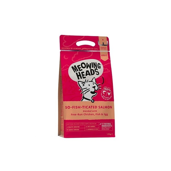 Meowing Heads briketi So-fish-ticated Salmon 4kg